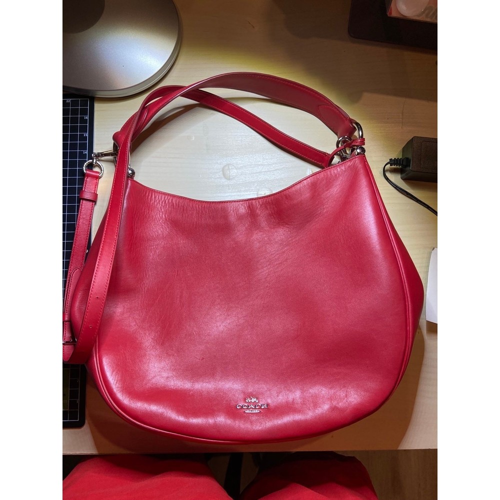 Coach Purse Red Shoulder Bag